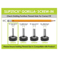 Slipstick M8 Clear Screw Outdoor Tread Berber 28mm - Weatherproof Floor Protection - SuperSaverAU - view 5