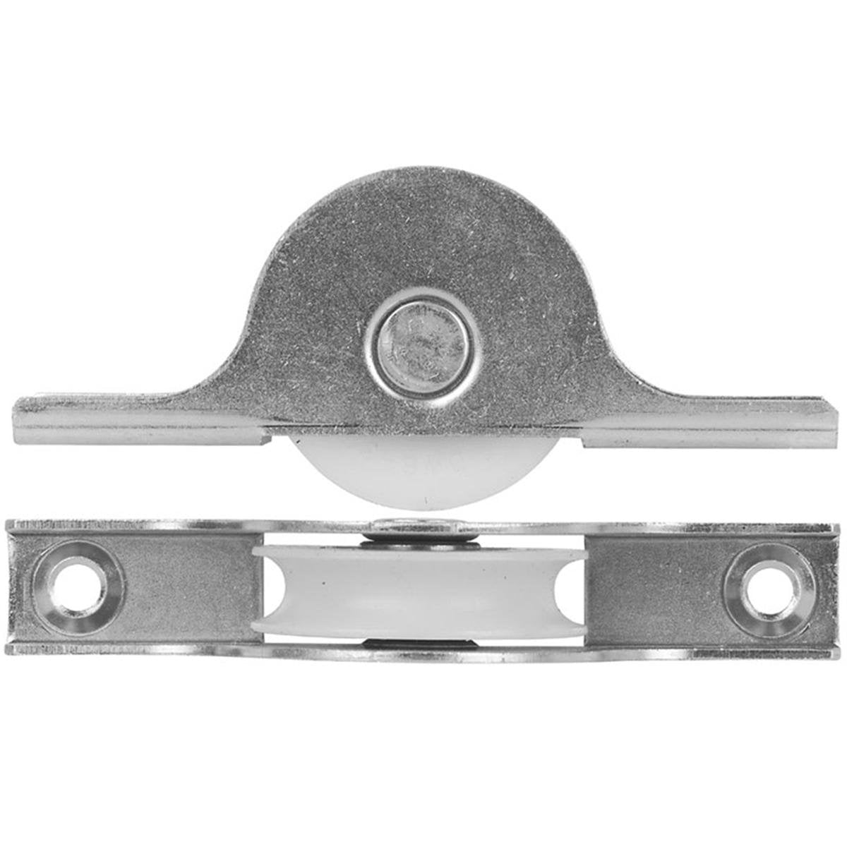 Rolltrak Steel Carriage - 83mm x 28mm - Steel - 30kg Load Capacity - SuperSaverAU - view 1