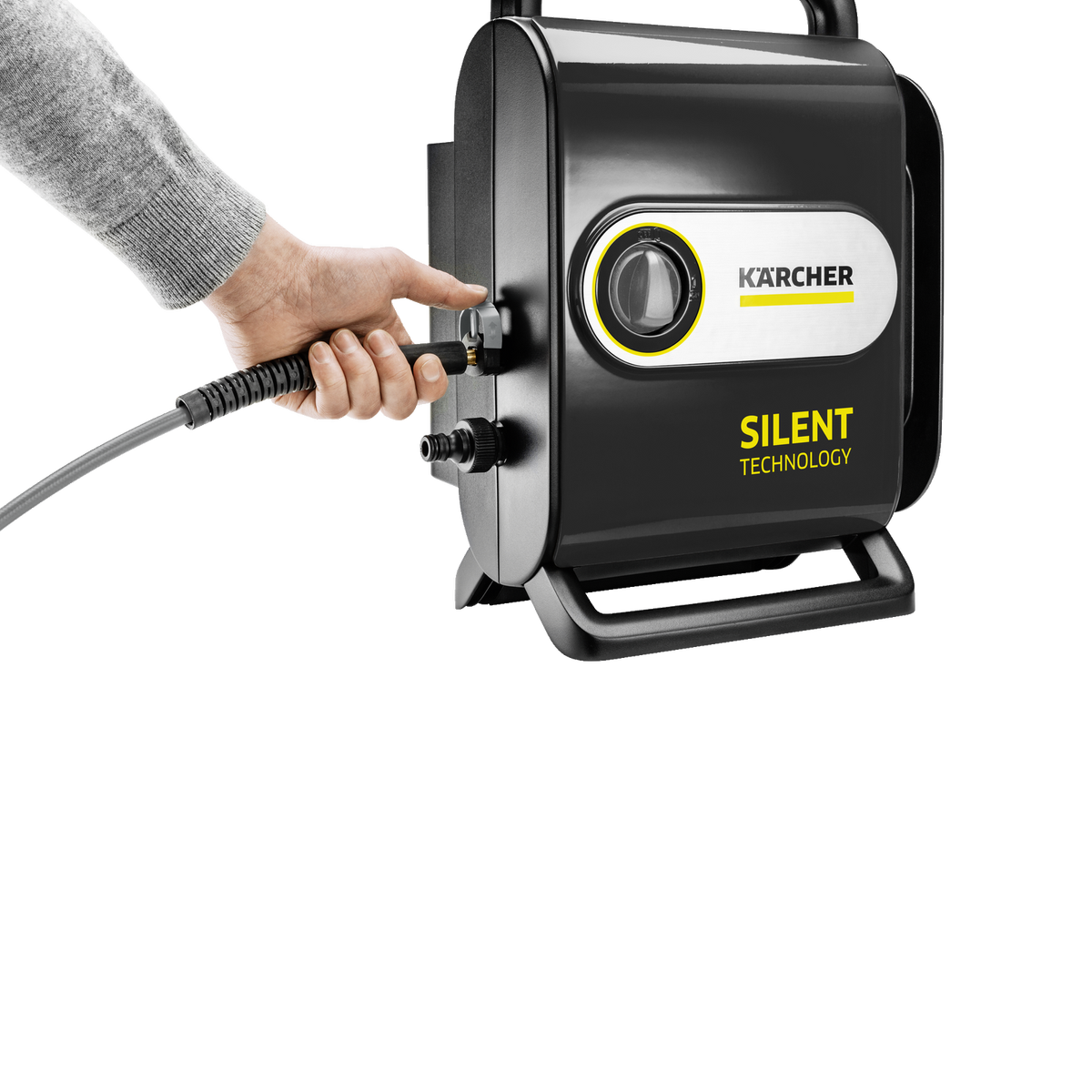 Karcher K Silent Anniversary Edition Pressure Washer 1950 PSI - 6m Hose - Eco!Booster - SuperSaverAU - view 3
