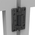 KwikFit 83mm Engineered Polymer & Stainless Steel Self-Closing Fixed Tension Gate Hinge