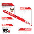 Diablo 12" Demo Demon Carbide Reciprocating Saw Blade, General Purpose