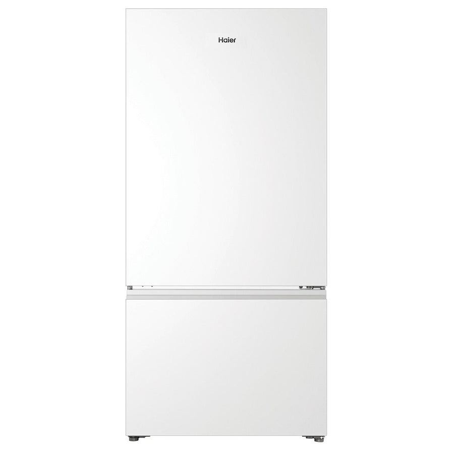 Haier 517L Bottom Mount Fridge - White, 5.5 Star Energy, Fingerprint-Resistant Finish - HRF510BW