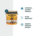 Taubmans Endure Interior Walls Paint 2L Low Sheen Hi-C Yellow - SuperSaverAU - view 2