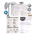 Mondella Resonance Chrome Shower Set - 1/4 Turn Pin Lever - 210mm x 80mm x 165mm - WELS 3 Star - 9L/min - SuperSaverAU - view 2