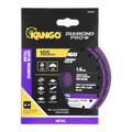 Kango 105mm Metal Diamond Blade - Cutting Sheet Metal, Stainless Steel, Copper, Aluminium - High Efficiency, Durable - SuperSaverAU - view 1