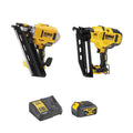 DeWALT 18V 4.0Ah 2 Piece Cordless Finishing & Framing Nailer Kit DCZ2660M1-XE