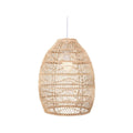 Brilliant Anji Rattan Pendant Light - 32cm - DIY Installation - Coastal Style - SuperSaverAU - view 1