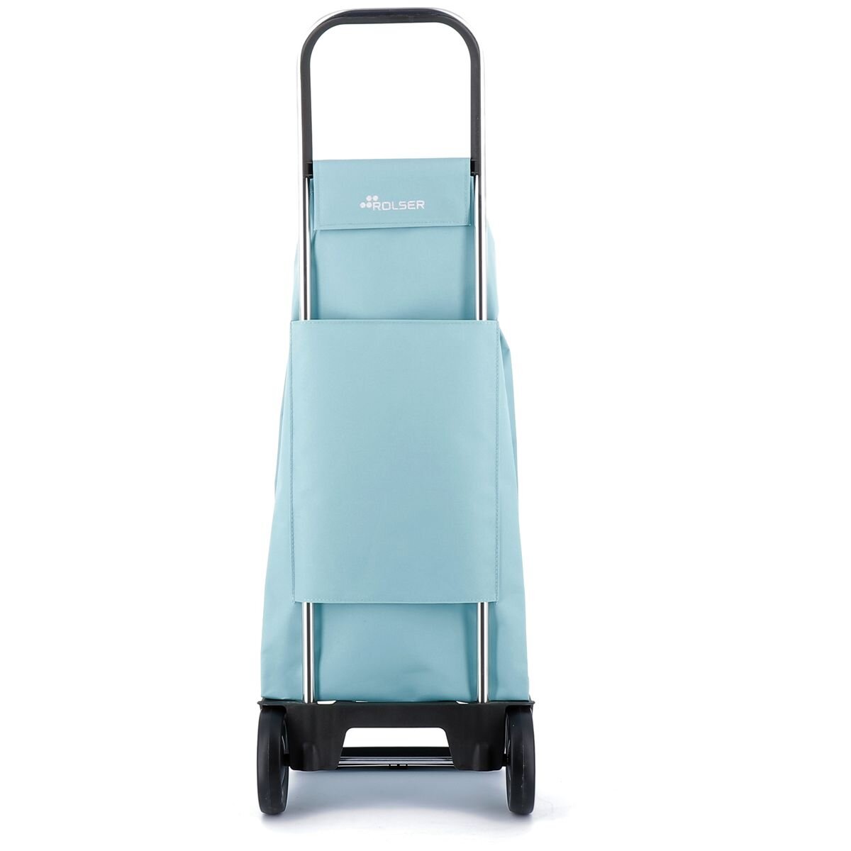 Rolser Jet LN Joy 2 wheel folding trolley - Sky blue - Lightweight aluminium chassis - R-JET001-1057