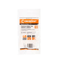 Crescent Natural Cable Ties 150 x 3.6mm Nylon 100 Pack Extra Strength - SuperSaverAU - view 1