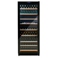 LeCavist Cuvee Rothschild 303 Bottle Dual Zone Wine Fridge - Black - 9 Wooden Shelves - LCS300VN2Z1D