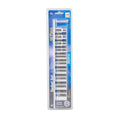 Kincrome 1/2 Metric Rail Socket Set - 10 Piece - Grey - Cr-V Steel - Colour-Coded - SuperSaverAU - view 1