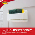 Command Under Sink Sponge Caddy - 152mm x 80mm x 100mm - Plastic - Damage-Free Hanging - SuperSaverAU - view 3