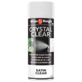 White Knight Acrylic Spray Paint - 310g - Clear Satin - Quick Drying - SuperSaverAU - view 1