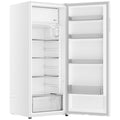Haier Series 300 223L vertical fridge with inbuilt freezer - white, 4.5 star, reversible door - HRF220VW