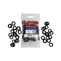 Grunt 12mm Black Webbing Grommets Heavy Duty Metal Pack of 50 - SuperSaverAU - view 2