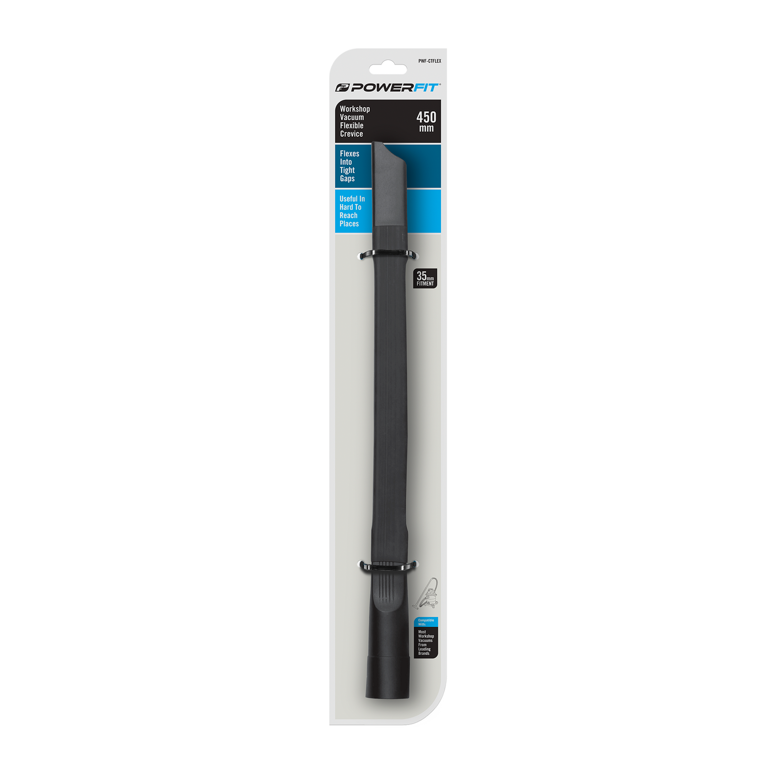 Powerfit 35mm Flexible Crevice Tool