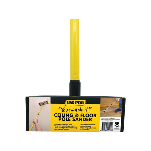 UNi-PRO YCDI Utility Pole Sander 85x300mm Steel Lightweight Durable - SuperSaverAU - view 1