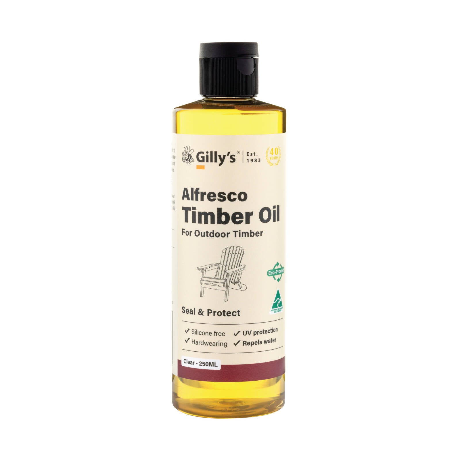 Gilly's 250ml Outdoor Alfresco Timber Oil