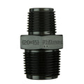 Philmac BSP Threaded Pipe Nipple 3/4" x 1/2" - Polypropylene PN16