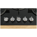 Bosch 75cm Series 6 Natural Gas Cooktop - Black Tempered Glass, Five Burners, FlameSelect - PPQ7A6I10A