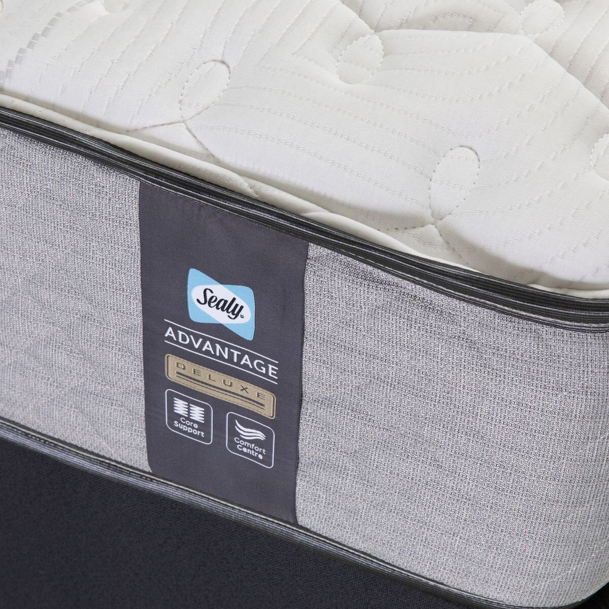 Sealy Advantage Lua firm double mattress - natural wool fibre, cushioning foam, 1 Stage CoreSupport - 905676