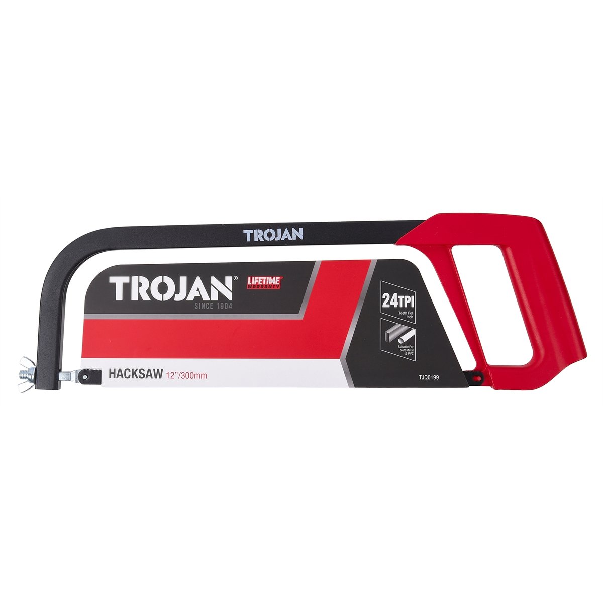 Trojan Tubular Hack Saw - 300mm - Soft Metals & PVC Cutting - SuperSaverAU - view 3
