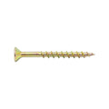 Zenith 10g x 50mm Countersunk Rib Head Chipboard Screws - 50 Pack - Gold Finish - Durable Fastening - SuperSaverAU - view 1