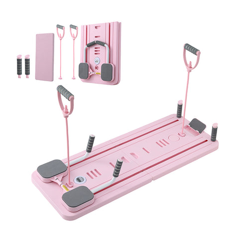 Everfit Multi Functional Fitness Board - Full Body Exercise, 106 x 41 x 3 cm, Pink - SuperSaverAU - view 1