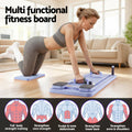 Everfit Pilates Reformer Abdominal Exercise Board 106x41cm Purple, Foldable - SuperSaverAU - view 5