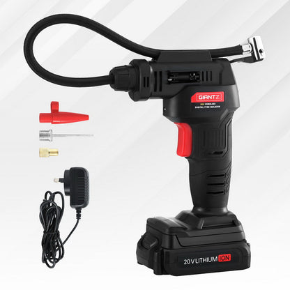 Giantz 20V Air Compressor 120PSI Electric Portable Air Inflator LED Light