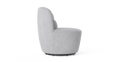 Brosa Ada Swivel Accent Chair (Gainsboro Grey)