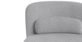 Brosa Ada Swivel Accent Chair (Gainsboro Grey)