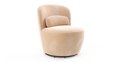 Brosa Ada Swivel Accent Chair (Almond Spice)
