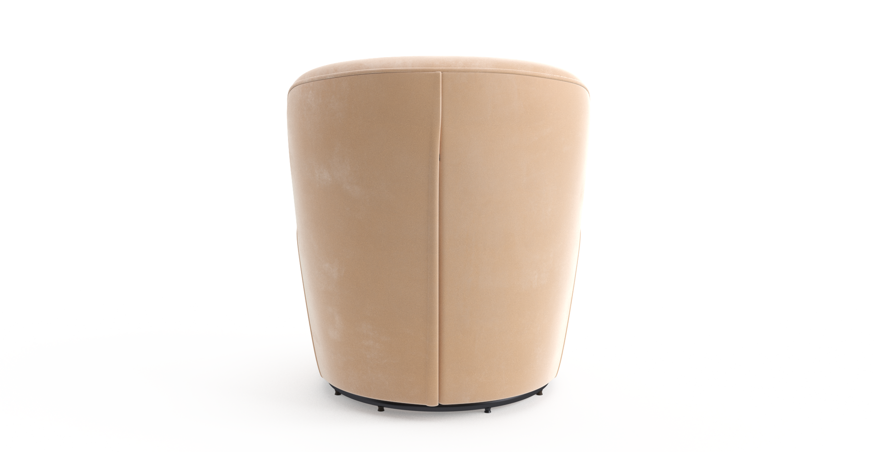 Brosa Ada Swivel Accent Chair (Almond Spice)