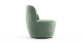 Brosa Ada Swivel Accent Chair (Russian Sage)