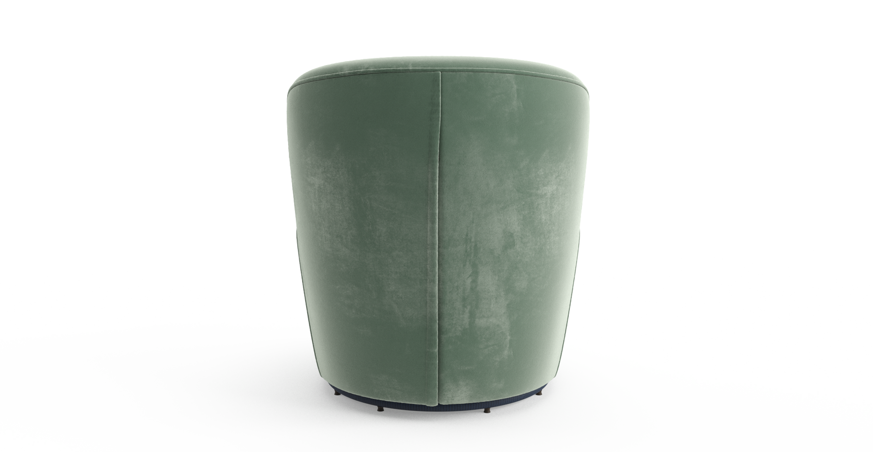 Brosa Ada Swivel Accent Chair (Russian Sage)