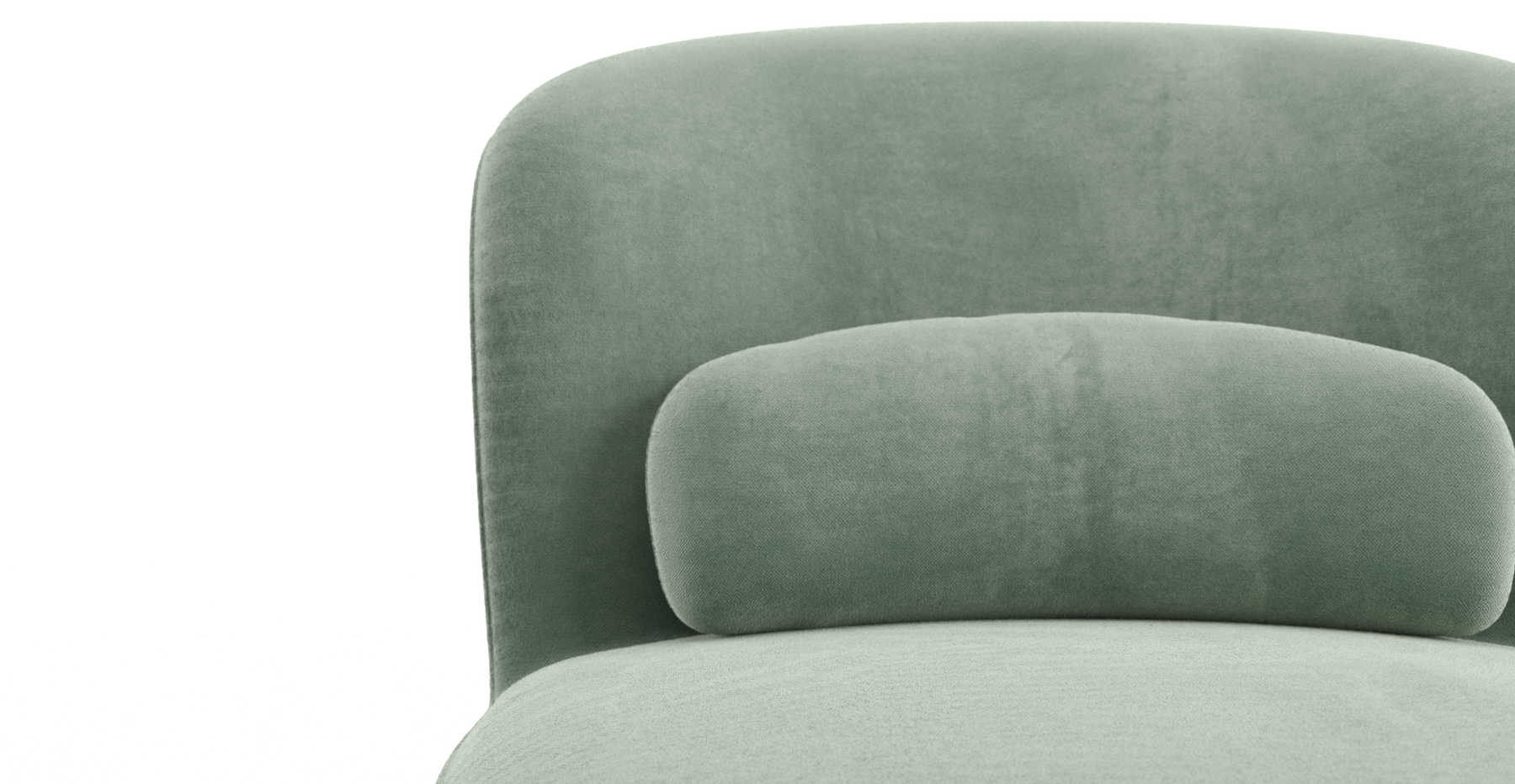 Brosa Ada Swivel Accent Chair (Russian Sage)