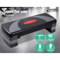 Everfit 3 Level Aerobic Step Exercise Stepper 78cm Gym Home Fitness - SuperSaverAU - view 3