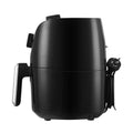 Devanti 2.5L Air Fryer with Knob Control - Black & Silver