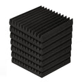 Alpha 12-Tooth Acoustic Foam Panels 30x30x5cm - 20 Pack