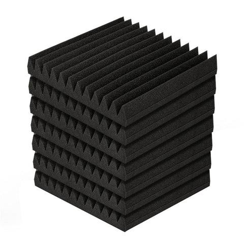 Alpha 12-Tooth Acoustic Foam Panels 30x30x5cm - 20 Pack