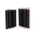 Alpha Corner Bass Trap Acoustic Foam Panels - 20 Pack