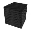 Alpha Eggshell Acoustic Foam Panels 50x50x5cm - 20 Pack
