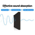 Alpha Eggshell Acoustic Foam Panels 50x50x5cm - 20 Pack
