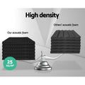 Alpha Eggshell Acoustic Foam Panels 50x50x5cm - 20 Pack