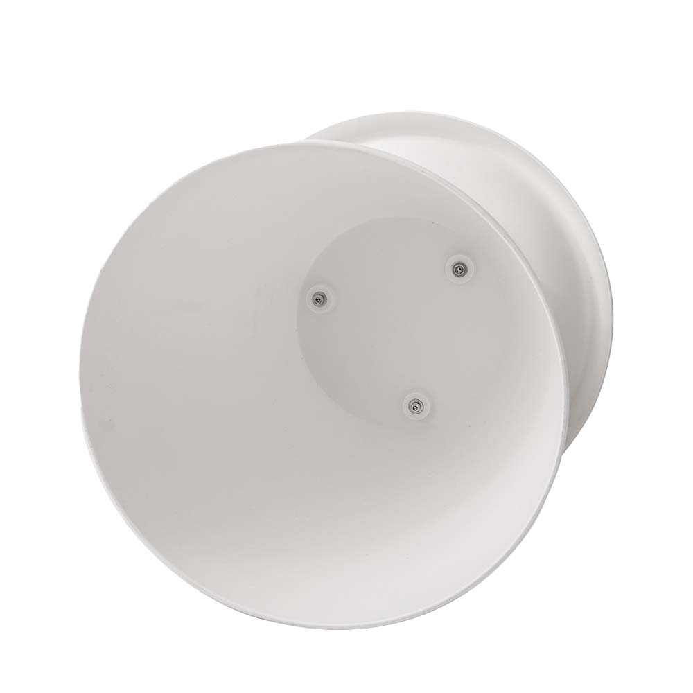 Artiss Round Coffee Table 52CM - White Plastic