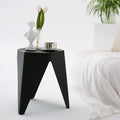 Artiss Set of 2 Stackable Bar Stools - Black Plastic - SuperSaverAU - view 5
