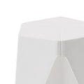 Artiss Set of 2 Stackable Bar Stools - White Plastic - SuperSaverAU - view 4