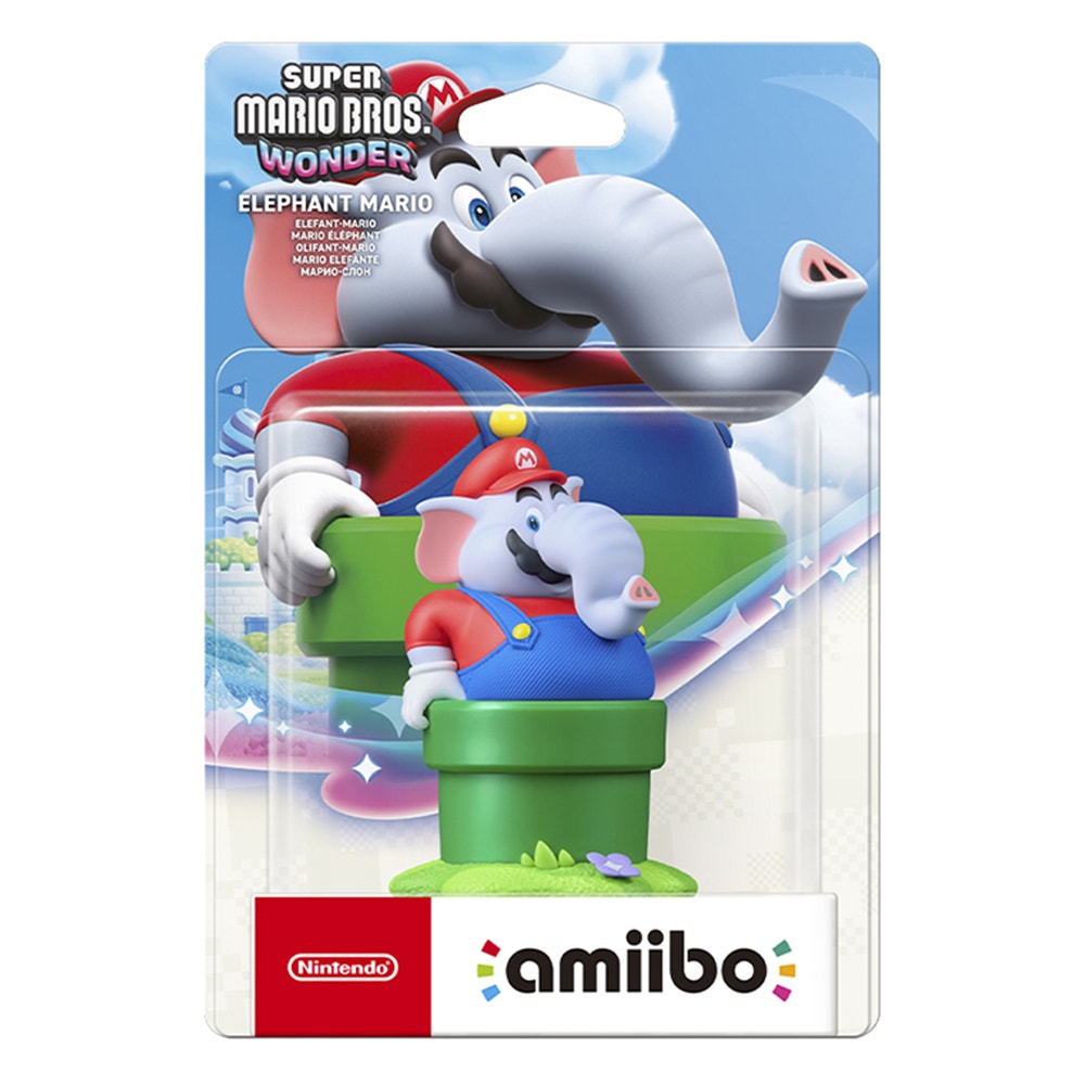 Nintendo amiibo Super Mario Bros Wonder Elephant Mario