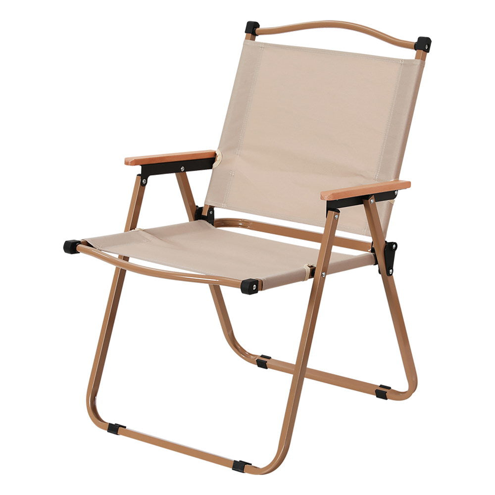 Gardeon Portable Outdoor Folding Beach Chair Steel Frame